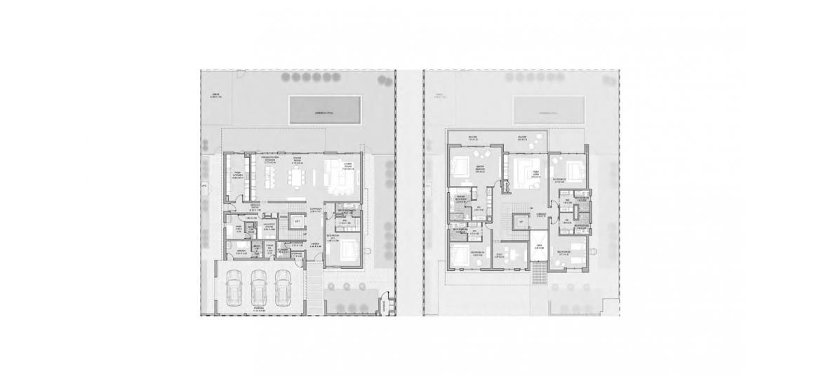 Plano del apartamento «VILLA TYPE A 5BR», 5 dormitorios en OPAL GARDENS