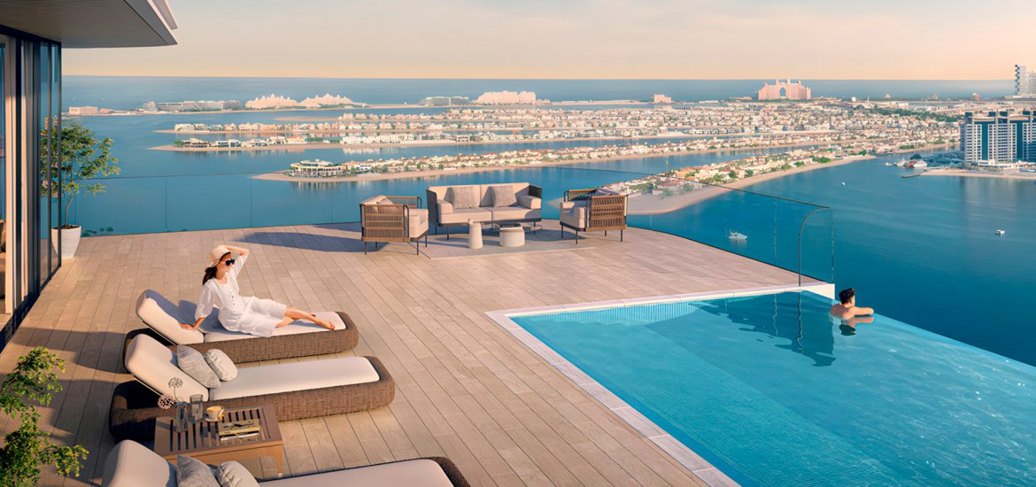Apartamento en venta en Emaar beachfront, Dubai, EAU 1 dormitorio, 76 m2 No. 6791 - foto 1