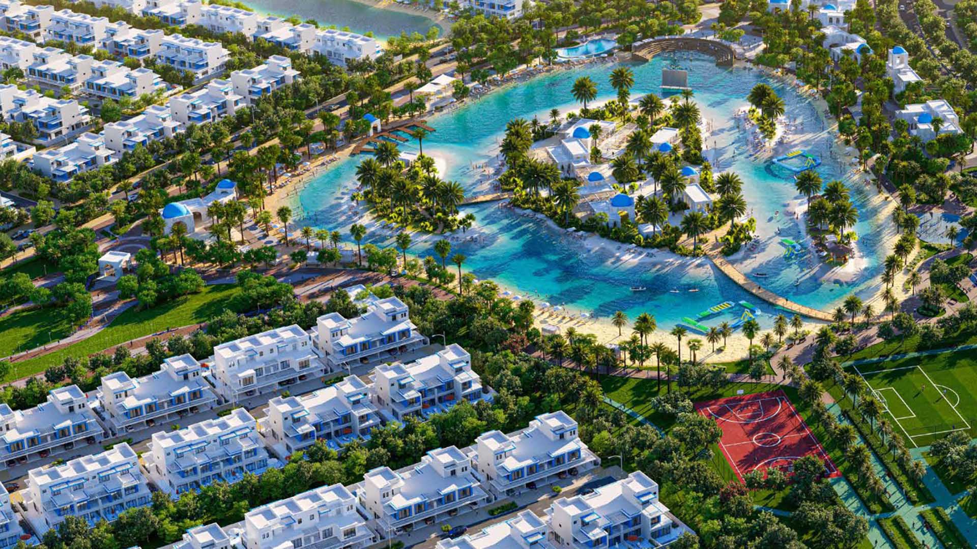 DAMAC LAGOONS by Damac Properties in Dubai Land, Dubai, UAE - 6