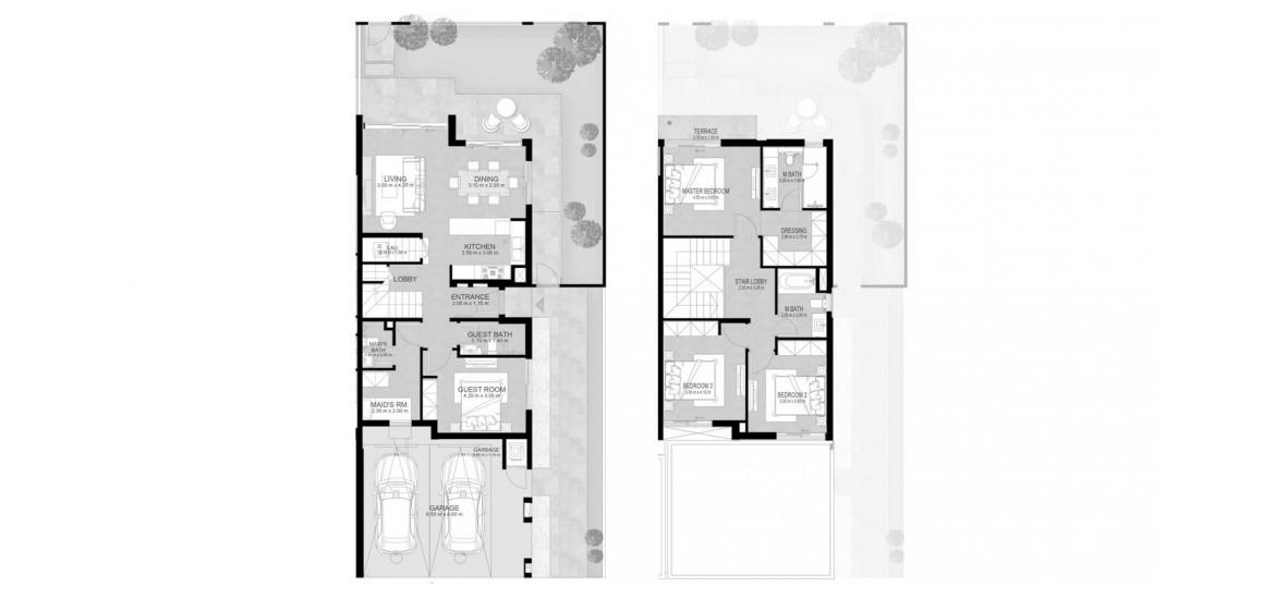 Apartment floor plan «217sqm», 4 bedrooms in LA VIOLETA