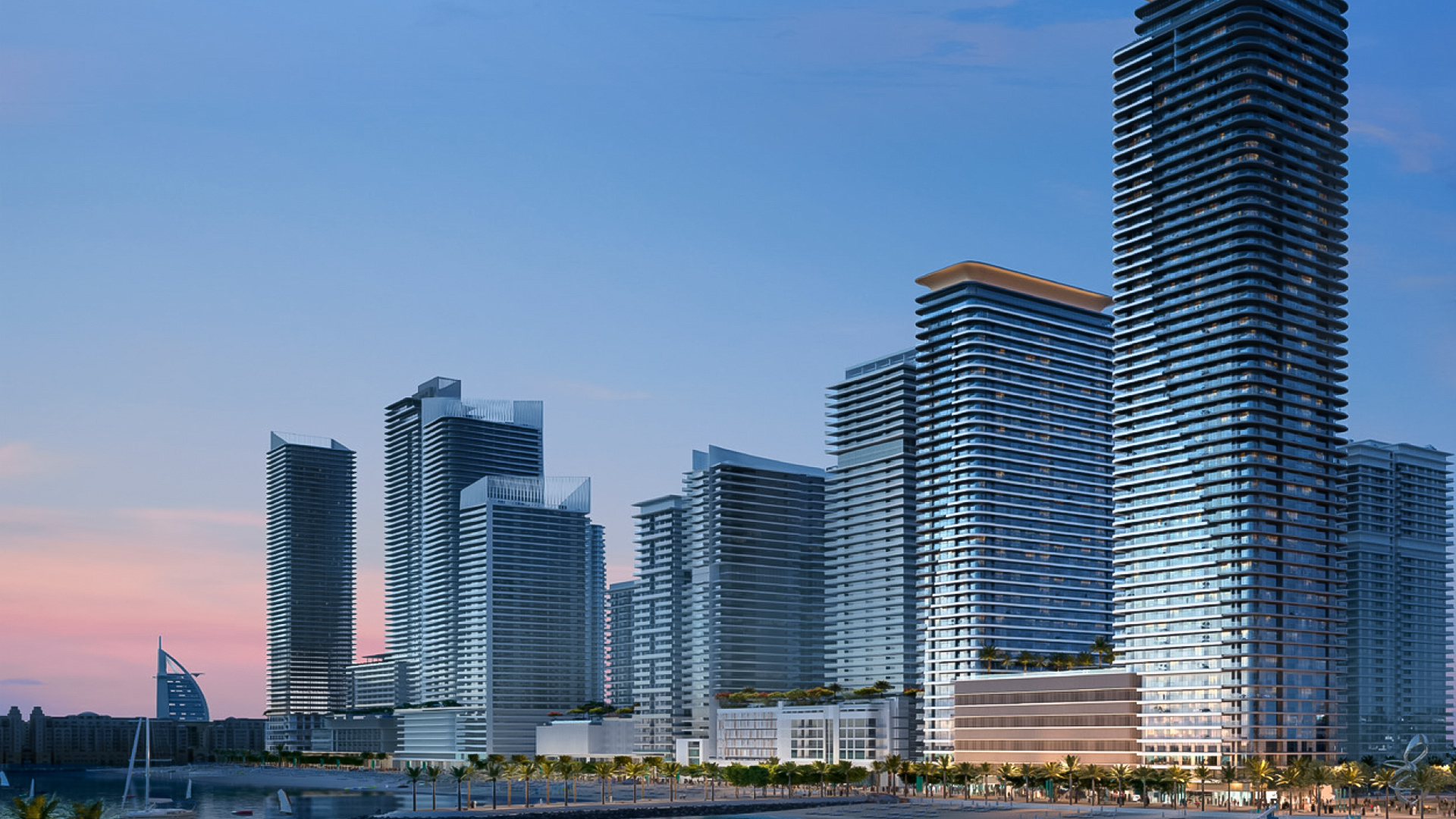 SEAPOINT RESIDENCES by Emaar Properties in Emaar beachfront, Dubai, UAE